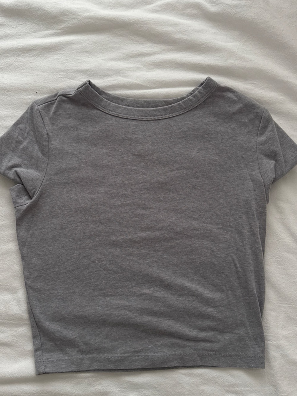 wild fable Gray Scoop Neck Tee